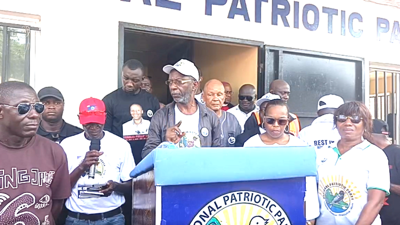Live from National Patriotic Party Headquarters in Congo Town, Monrovia, Liberia